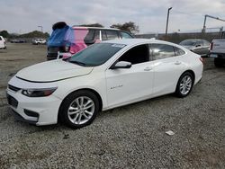 Salvage cars for sale at San Diego, CA auction: 2017 Chevrolet Malibu LT