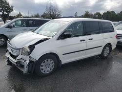 2010 Honda Odyssey LX en venta en San Martin, CA