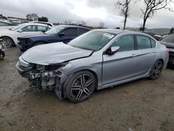 Salvage cars for sale at San Martin, CA auction: 2016 Honda Accord Sport