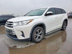 Clean Title Cars for sale at auction: 2017 Toyota Highlander LE