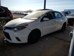 Salvage cars for sale at Phoenix, AZ auction: 2015 Toyota Corolla L