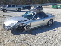 Salvage cars for sale at Gainesville, GA auction: 2003 Mazda MX-5 Miata Base