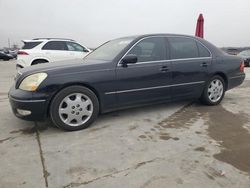 Salvage cars for sale from Copart Grand Prairie, TX: 2001 Lexus LS 430