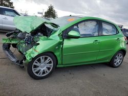 Carros salvage sin ofertas aún a la venta en subasta: 2012 Mazda 2