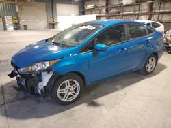 Salvage cars for sale at Eldridge, IA auction: 2017 Ford Fiesta SE