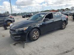 Salvage cars for sale at Homestead, FL auction: 2016 KIA Optima LX