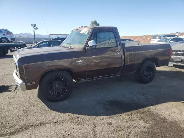 1982 Dodge D-SERIES D150