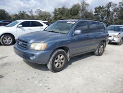 Salvage cars for sale at Ocala, FL auction: 2006 Toyota Highlander Limited