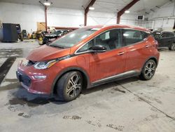 Salvage cars for sale at Center Rutland, VT auction: 2021 Chevrolet Bolt EV Premier