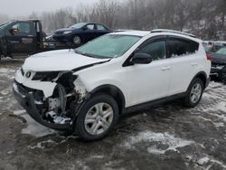 Salvage cars for sale at Marlboro, NY auction: 2013 Toyota Rav4 LE