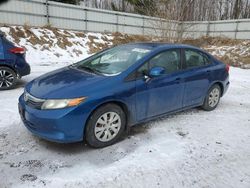 2012 Honda Civic LX en venta en Davison, MI