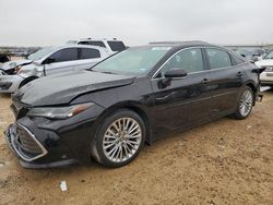 Salvage cars for sale from Copart San Antonio, TX: 2020 Toyota Avalon Limited