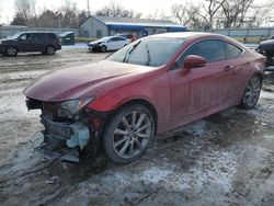 Salvage cars for sale from Copart Cleveland: 2015 Lexus RC 350