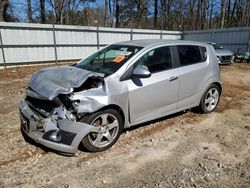 Salvage cars for sale at Austell, GA auction: 2012 Chevrolet Sonic LTZ