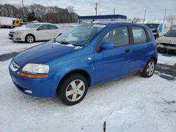 Chevrolet salvage cars for sale: 2008 Chevrolet Aveo Base