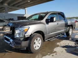 Salvage cars for sale at West Palm Beach, FL auction: 2021 Nissan Titan SV