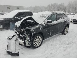 Salvage cars for sale at Cookstown, ON auction: 2015 Jeep Cherokee Limited