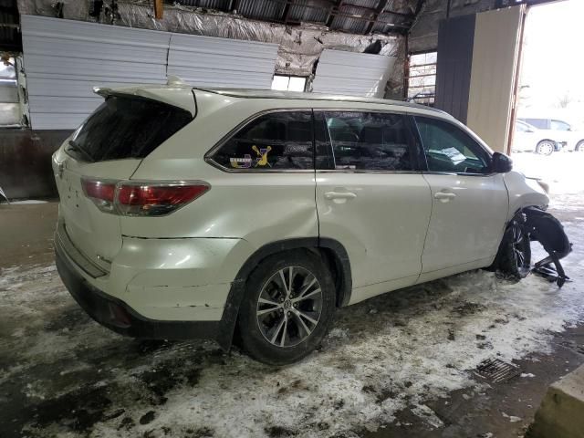 2016 Toyota Highlander XLE