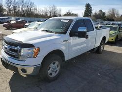 Salvage cars for sale at Portland, OR auction: 2014 Ford F150 Super Cab