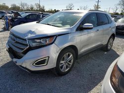 Salvage cars for sale at Riverview, FL auction: 2017 Ford Edge SEL