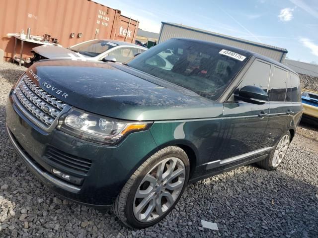 2016 Land Rover Range Rover HSE