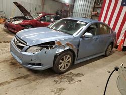 Salvage cars for sale at West Mifflin, PA auction: 2011 Subaru Legacy 2.5I Premium