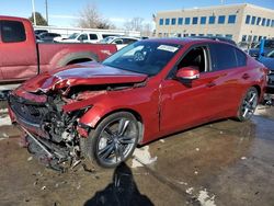 Infiniti q50 salvage cars for sale: 2015 Infiniti Q50 Hybrid Premium