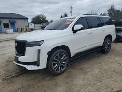 Salvage cars for sale at Midway, FL auction: 2021 Cadillac Escalade Sport