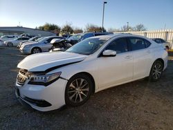 Vehiculos salvage en venta de Copart Sacramento, CA: 2015 Acura TLX