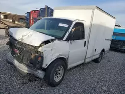 Salvage trucks for sale at North Las Vegas, NV auction: 2001 GMC Savana Cutaway G3500