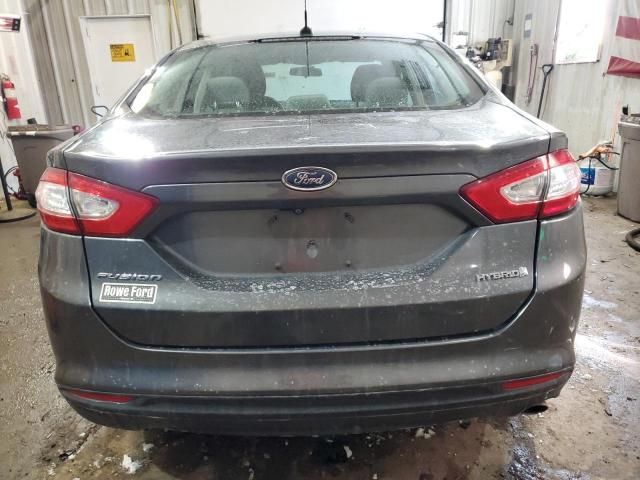 2016 Ford Fusion S Hybrid