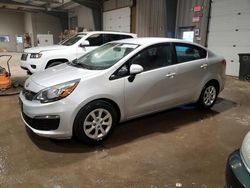 Salvage cars for sale at West Mifflin, PA auction: 2016 KIA Rio LX