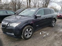 Salvage cars for sale at Cicero, IN auction: 2016 Acura MDX