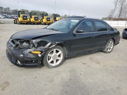 Salvage cars for sale at Dunn, NC auction: 2001 Nissan Maxima GXE