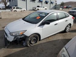 Salvage cars for sale at Albuquerque, NM auction: 2017 Ford Focus S