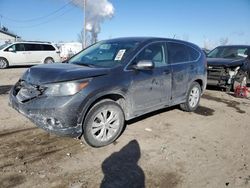 Salvage cars for sale at Pekin, IL auction: 2013 Honda CR-V EX