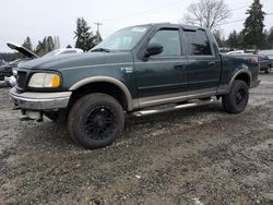 Salvage cars for sale at Graham, WA auction: 2003 Ford F150 Supercrew