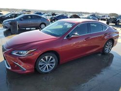 Salvage cars for sale at Grand Prairie, TX auction: 2021 Lexus ES 350 Base