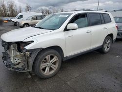 2011 Toyota Highlander Limited en venta en Portland, OR