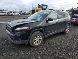 Salvage cars for sale at Eugene, OR auction: 2017 Jeep Cherokee Latitude