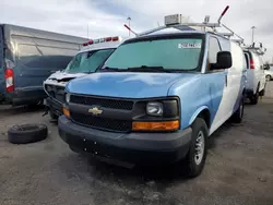 Chevrolet salvage cars for sale: 2015 Chevrolet Express G2500