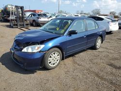 Salvage cars for sale from Copart Kapolei, HI: 2005 Honda Civic LX