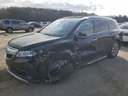 Salvage cars for sale at Florence, MS auction: 2015 Acura MDX Technology