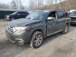 Salvage cars for sale at Hurricane, WV auction: 2013 Toyota Highlander Base