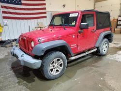 Salvage cars for sale at Candia, NH auction: 2010 Jeep Wrangler Sport