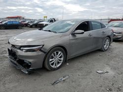 Salvage cars for sale at Cahokia Heights, IL auction: 2017 Chevrolet Malibu LT