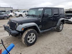 Salvage cars for sale at Haslet, TX auction: 2010 Jeep Wrangler Unlimited Sport