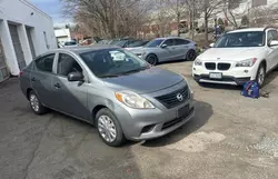 Nissan salvage cars for sale: 2012 Nissan Versa S