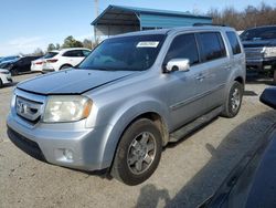 Salvage cars for sale at Memphis, TN auction: 2011 Honda Pilot Touring