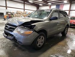 Hyundai salvage cars for sale: 2009 Hyundai Santa FE GLS